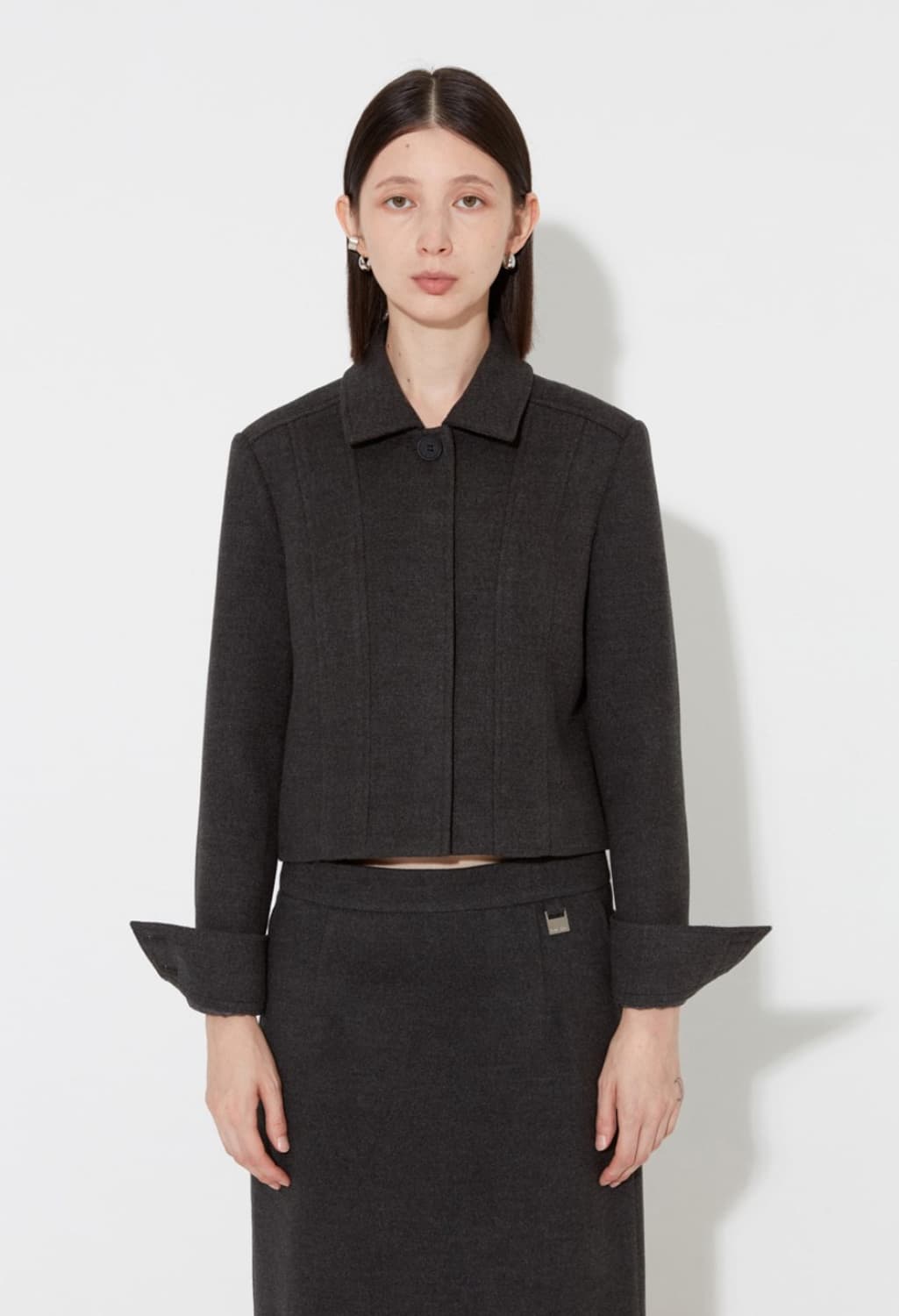 로우타이드 lowtide 자켓 스커트 셋업 S 상품이미지3