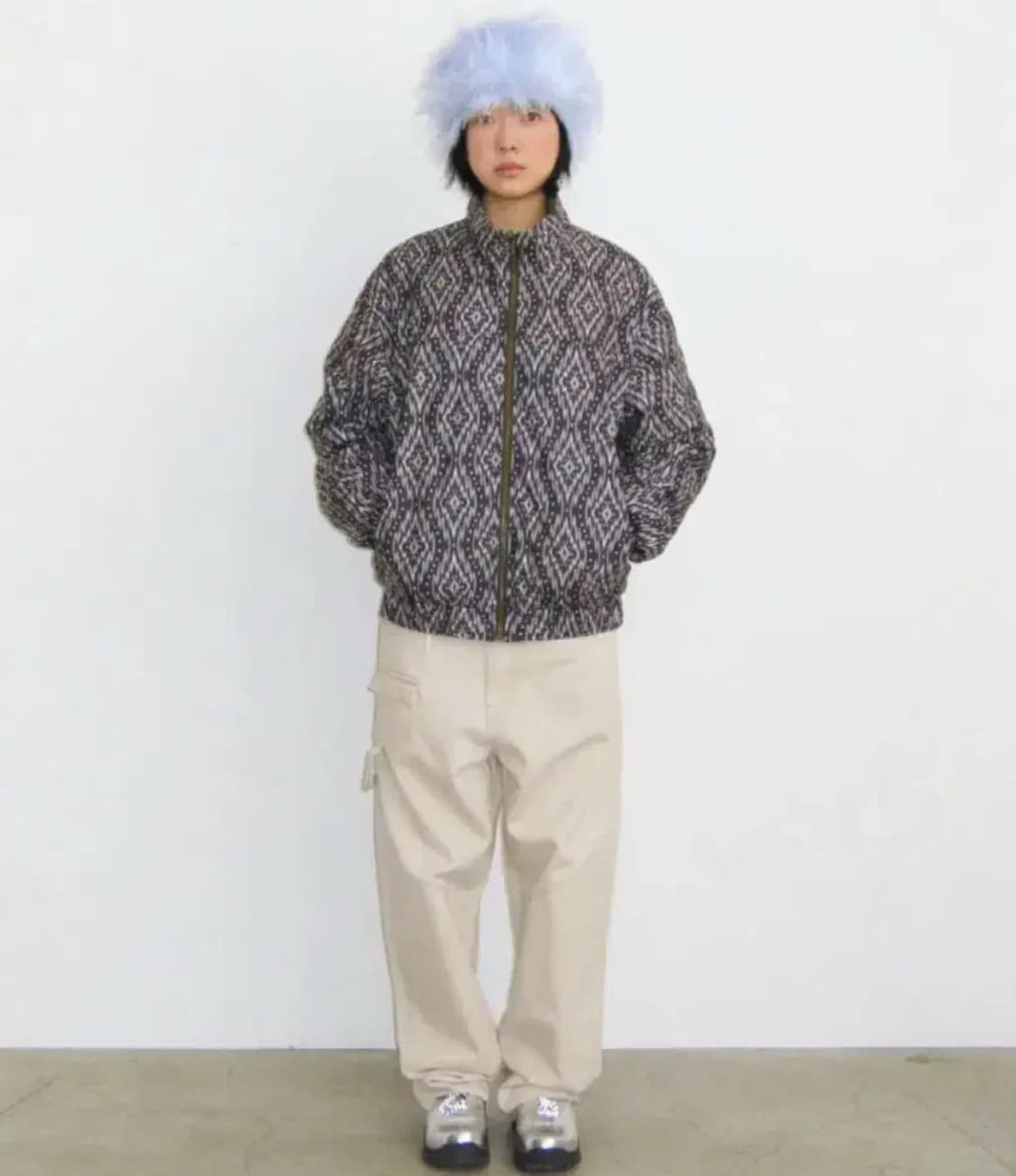 플리즈프로젝트 리버시블 패디드자켓 상품이미지1