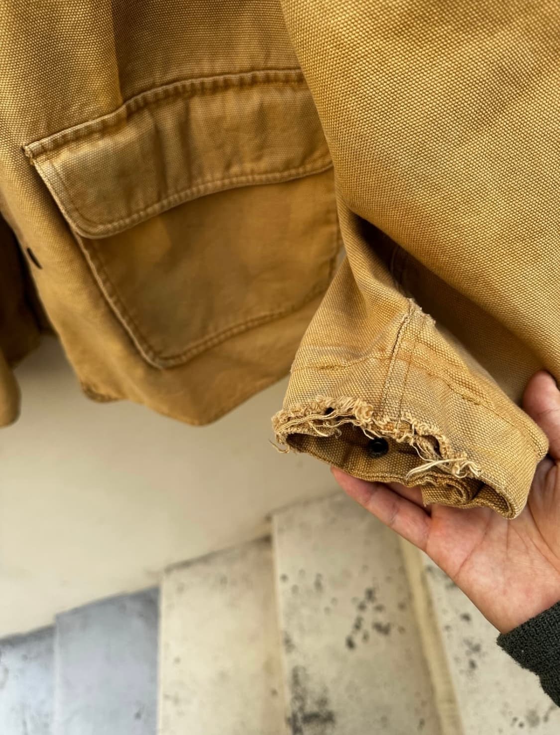 빈티지 워크 자켓 상품이미지4