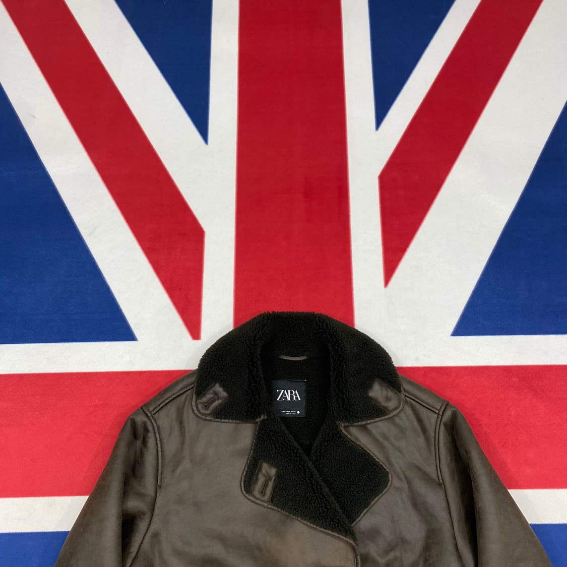 자라 오버핏 무스탕 여성 M 상품이미지2