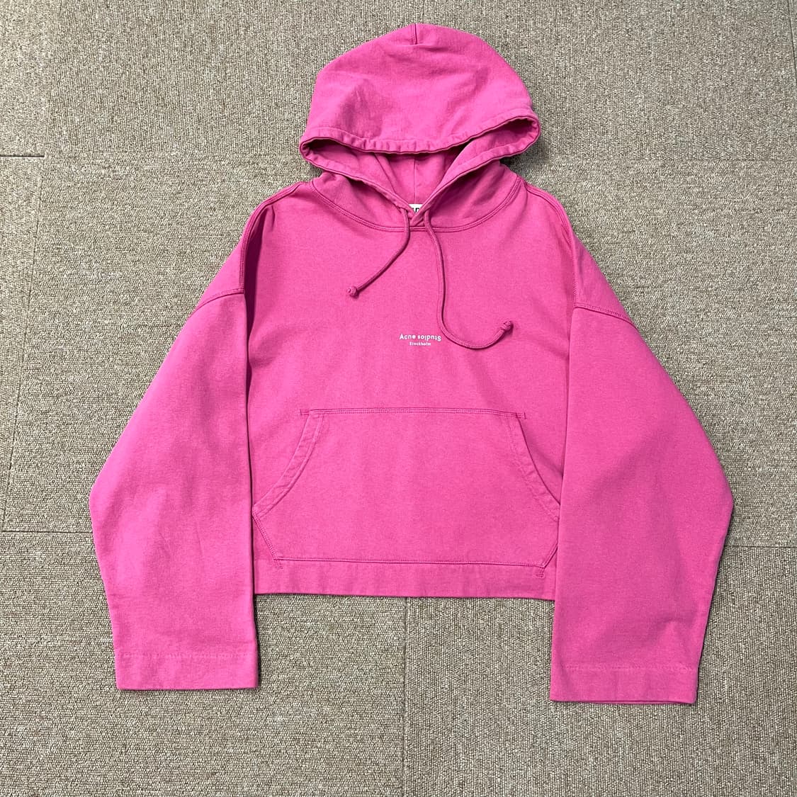 아크네 스튜디오 크롭 후드 상품이미지3