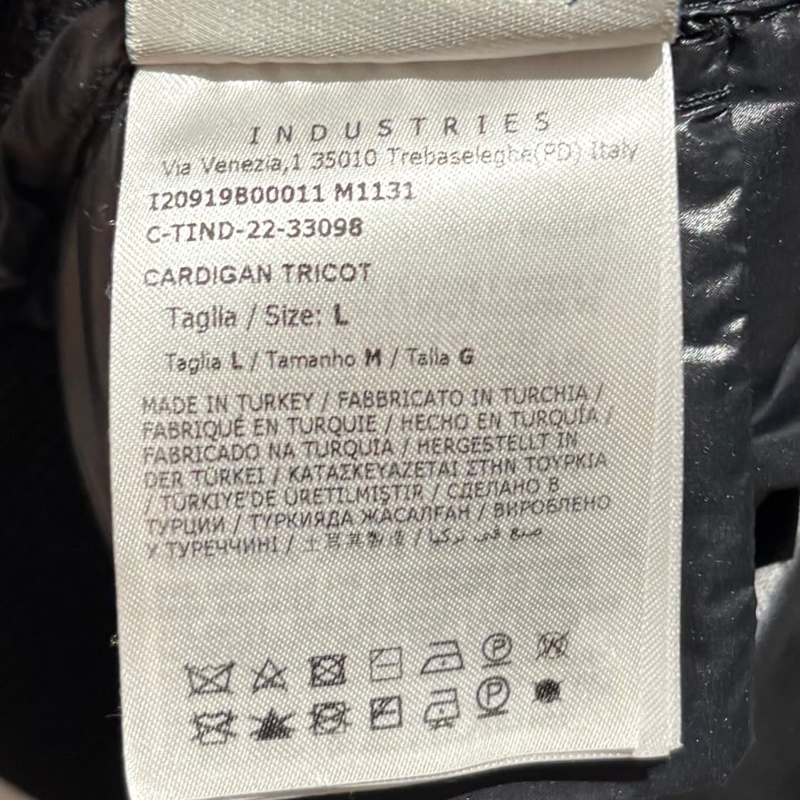 (L) 몽클레어 유광 니트패딩  상품이미지4