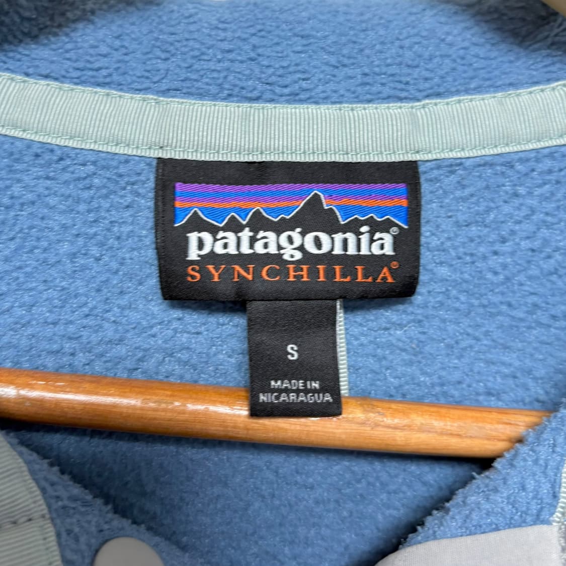 3813 파타고니아 신칠라 플리스 베를린 블루 후리스 상품이미지4
