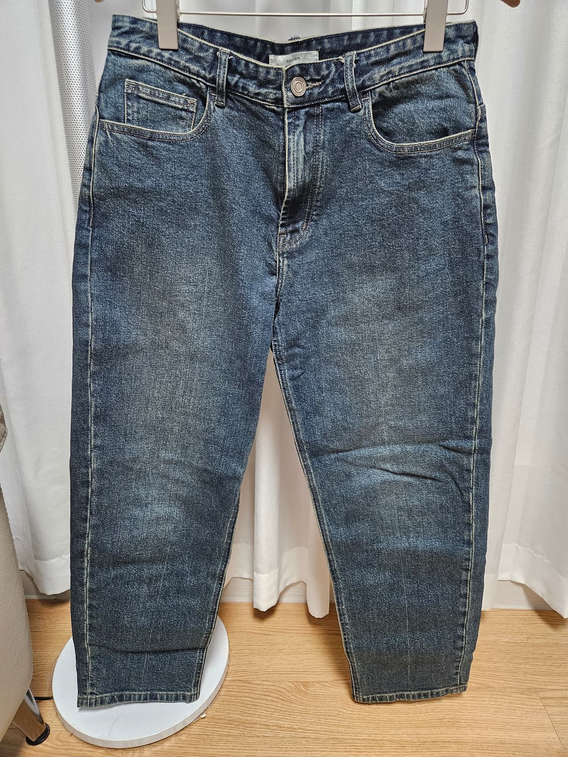 에피그램 청바지 인디고 배기핏 데님팬츠 상품이미지1