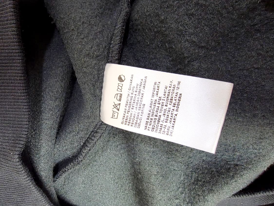 [나이키] 희귀 무빙 컴퍼니 비버톤 레터링 포켓 기모 맨투맨 L 상품이미지7