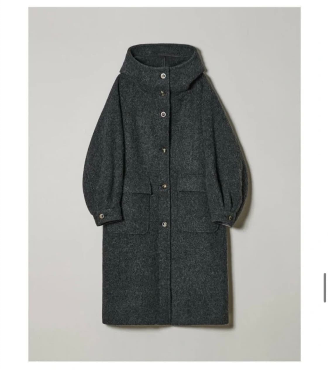 시엔느 후드 발마칸 차콜 상품이미지1