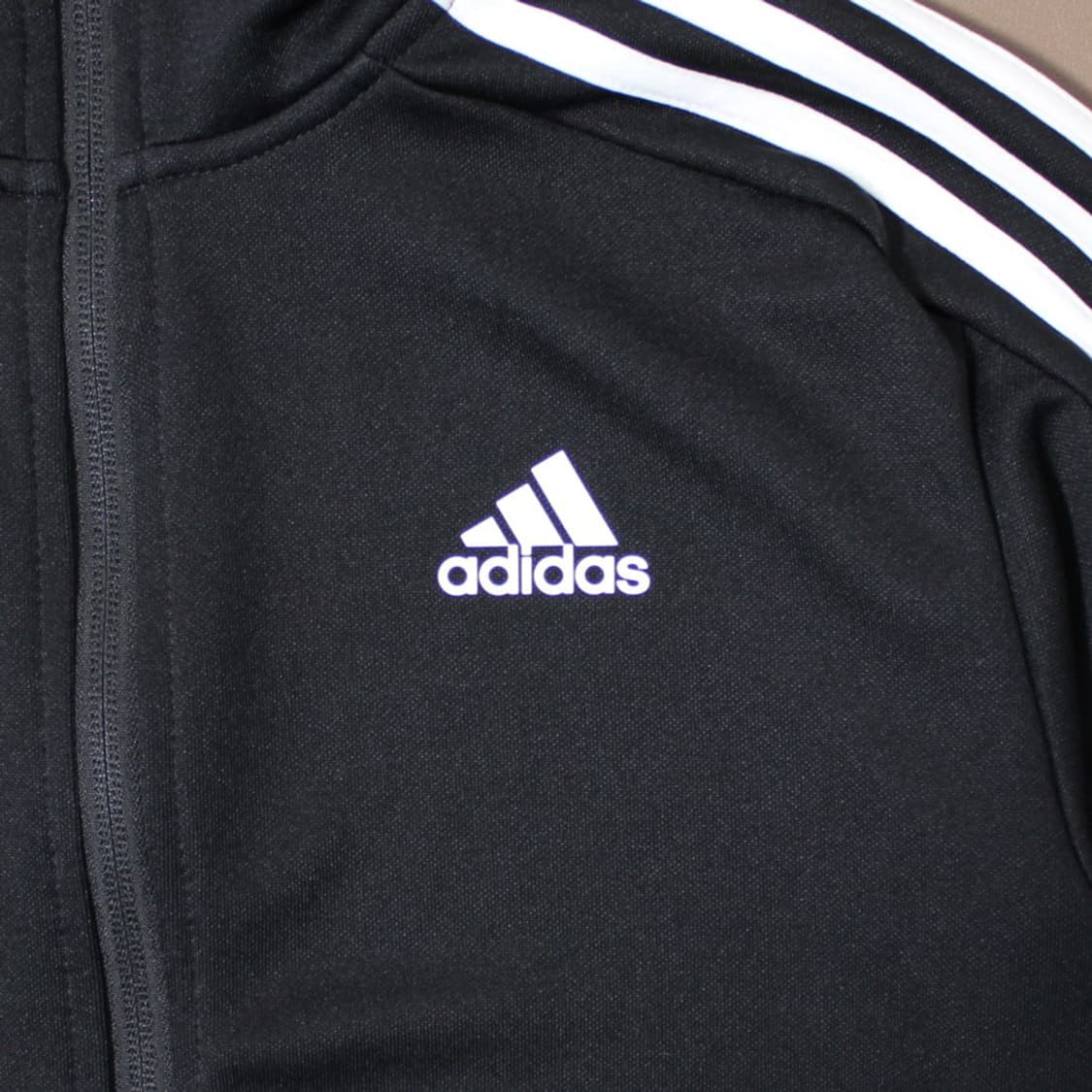 Adidas 아디다스 검 흰 트랙탑 져지 상품이미지2