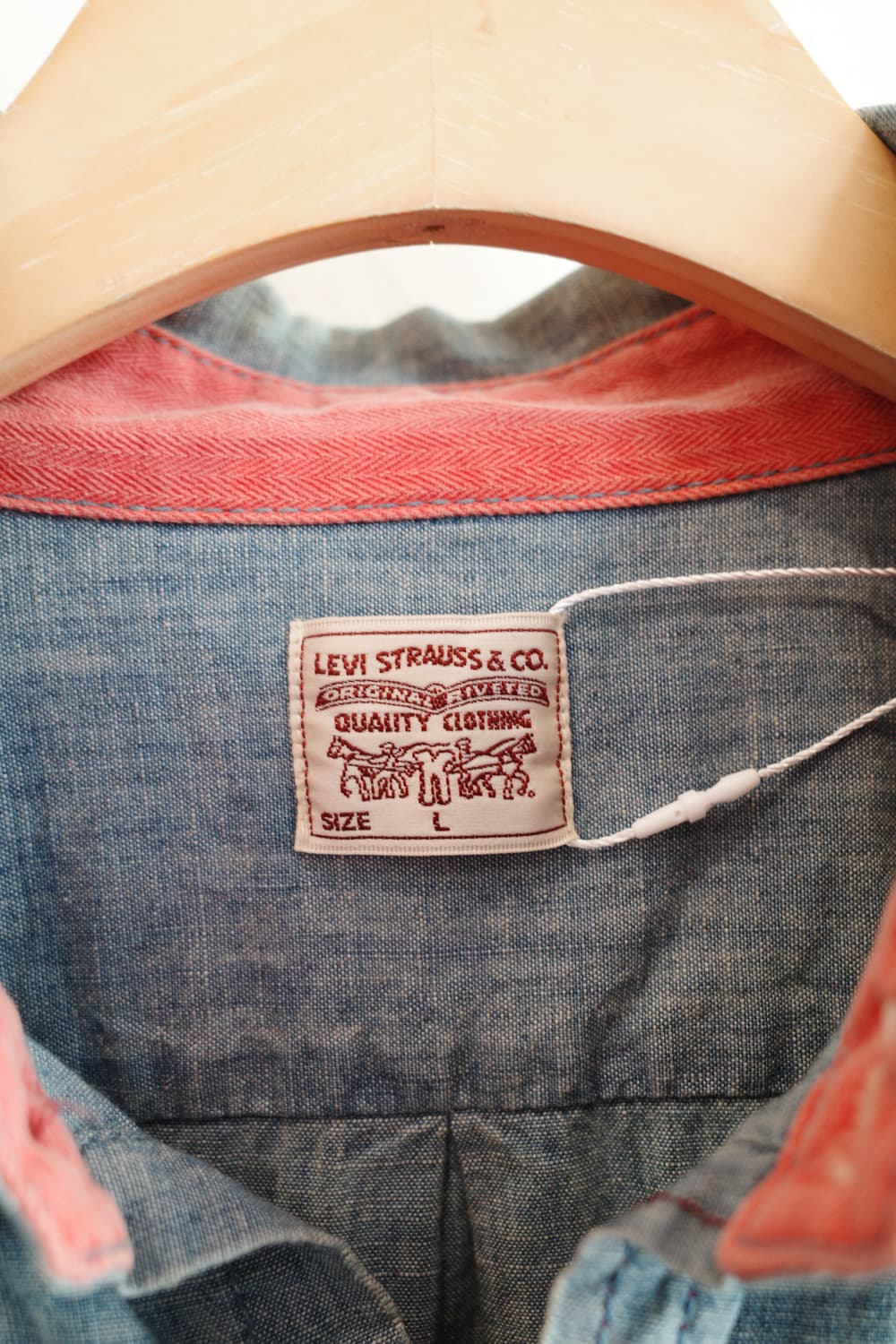 Levis 리바이스 샴브레이 셔츠  상품이미지3