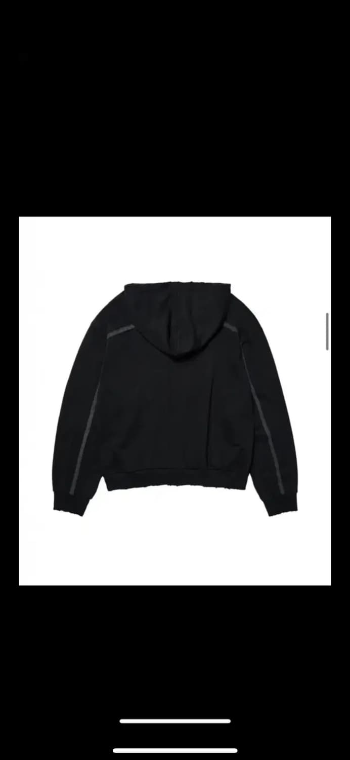 다이닛 후드집업 새상품 블랙 상품이미지2