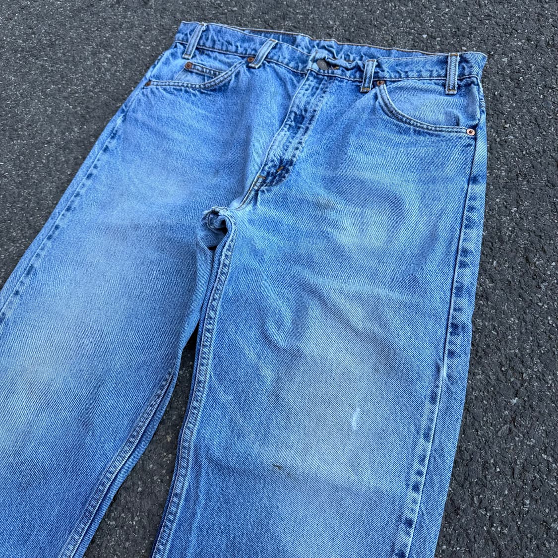 90s USA 빈티지 리바이스 505 W35 L32 오렌지탭 상품이미지4