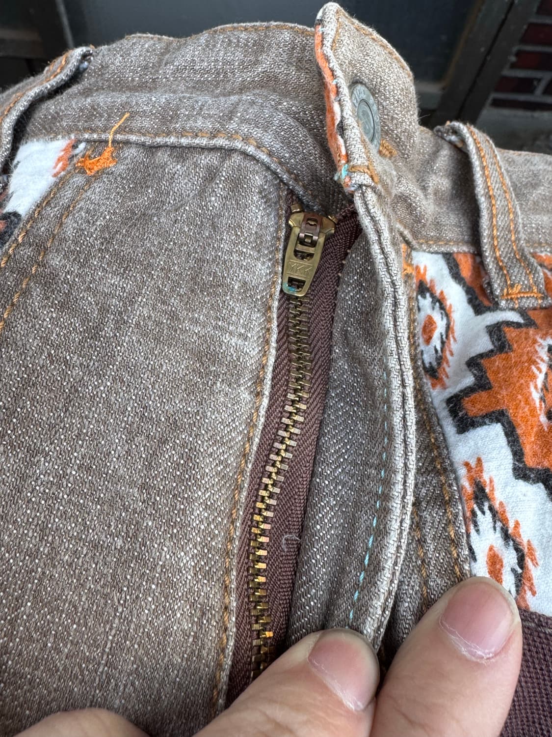 Sacrifice 에스닉 나바호 데님팬츠  상품이미지8