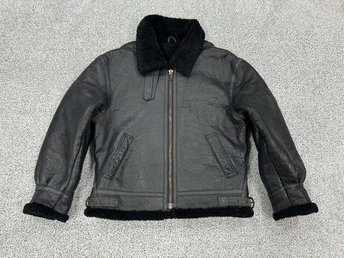 90s B-3 램스킨 무스탕 상품이미지1