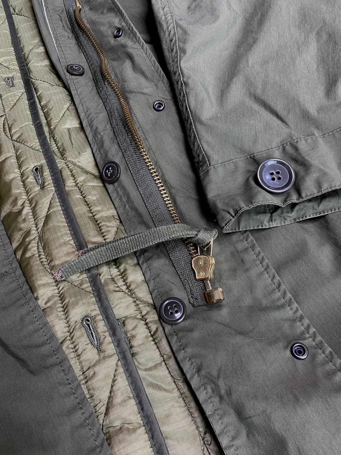  컬티즘 밀텍 정품 미군 M51 피쉬테일(내피포함) 카키 M 100~10 상품이미지8