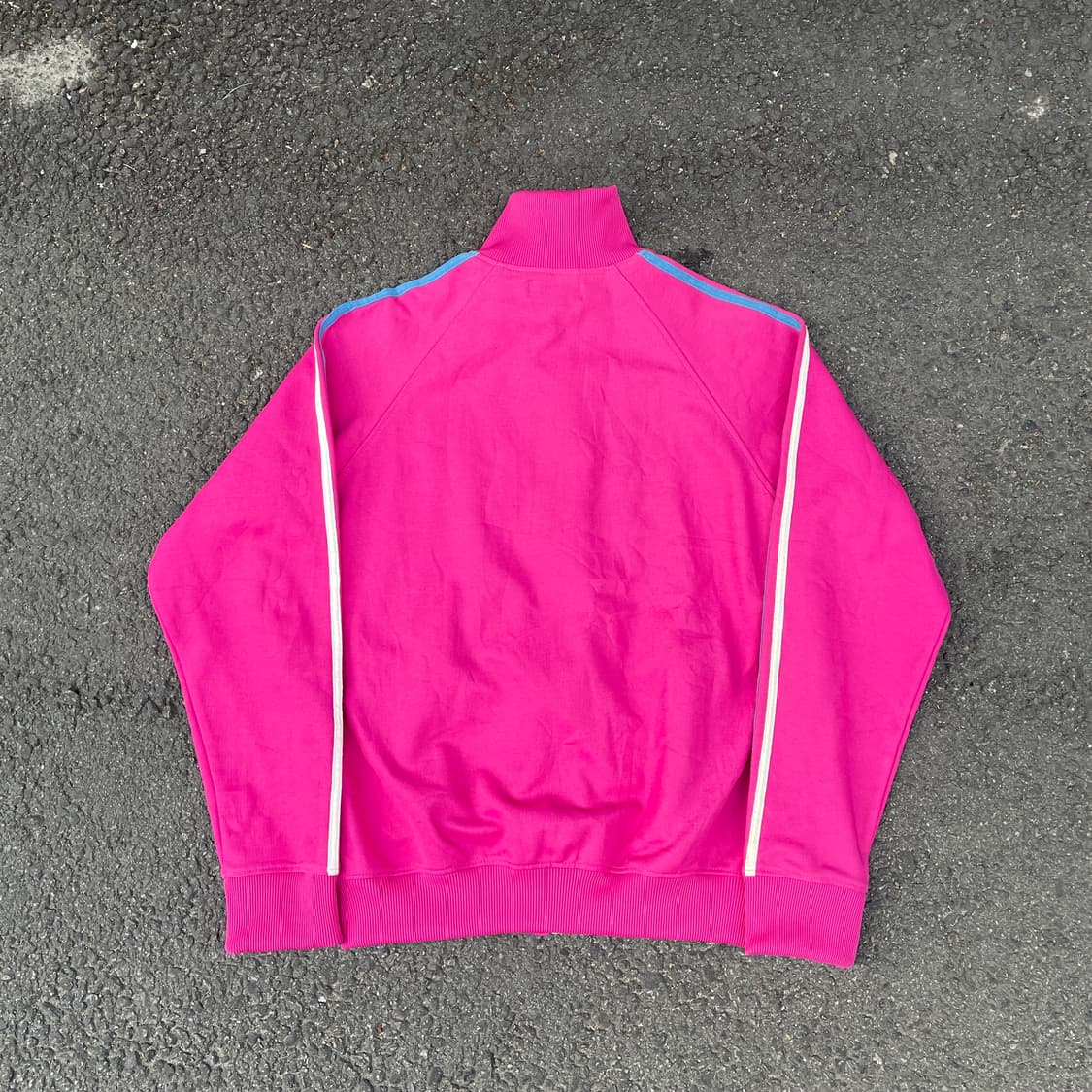 프레드페리 핑크색 트랙탑 져지 M 상품이미지6