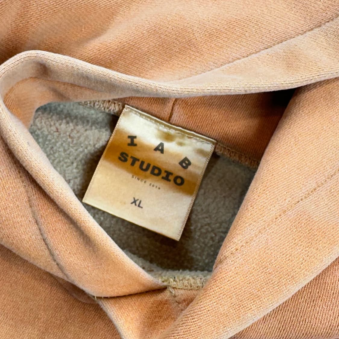 아이앱스튜디오 피그먼트 후드 오렌지 상품이미지4