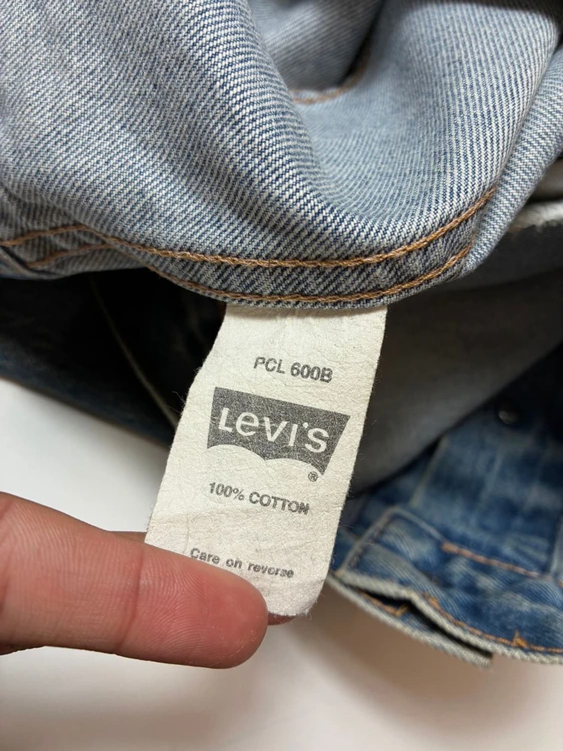 리바이스 00's 레드탭 인디고 숏 데님 트러커 자켓 PN9187 상품이미지9