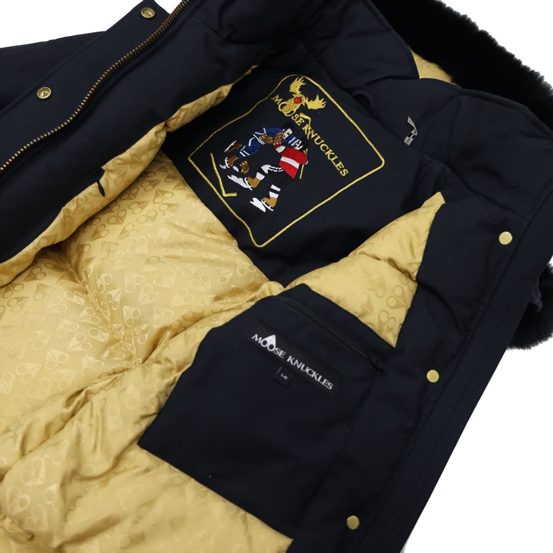 무스너클 M39LP203G 롱 파카 블랙 상품이미지5