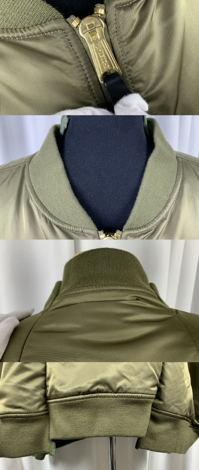 베트멍 리버시블 봄버 카키 올리브 s 상품이미지10