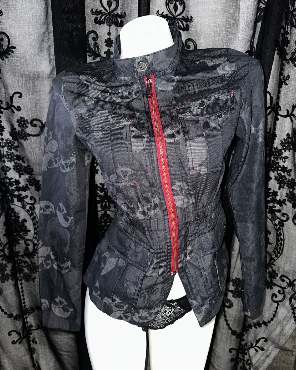 Rock chic skull jacket 상품이미지2
