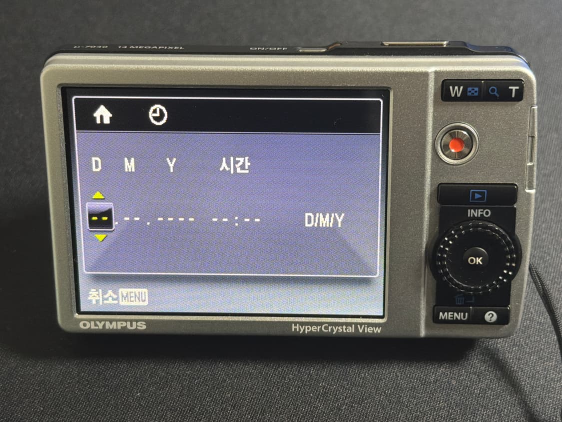 올림푸스 뮤 7040 블루 S급 상품이미지6