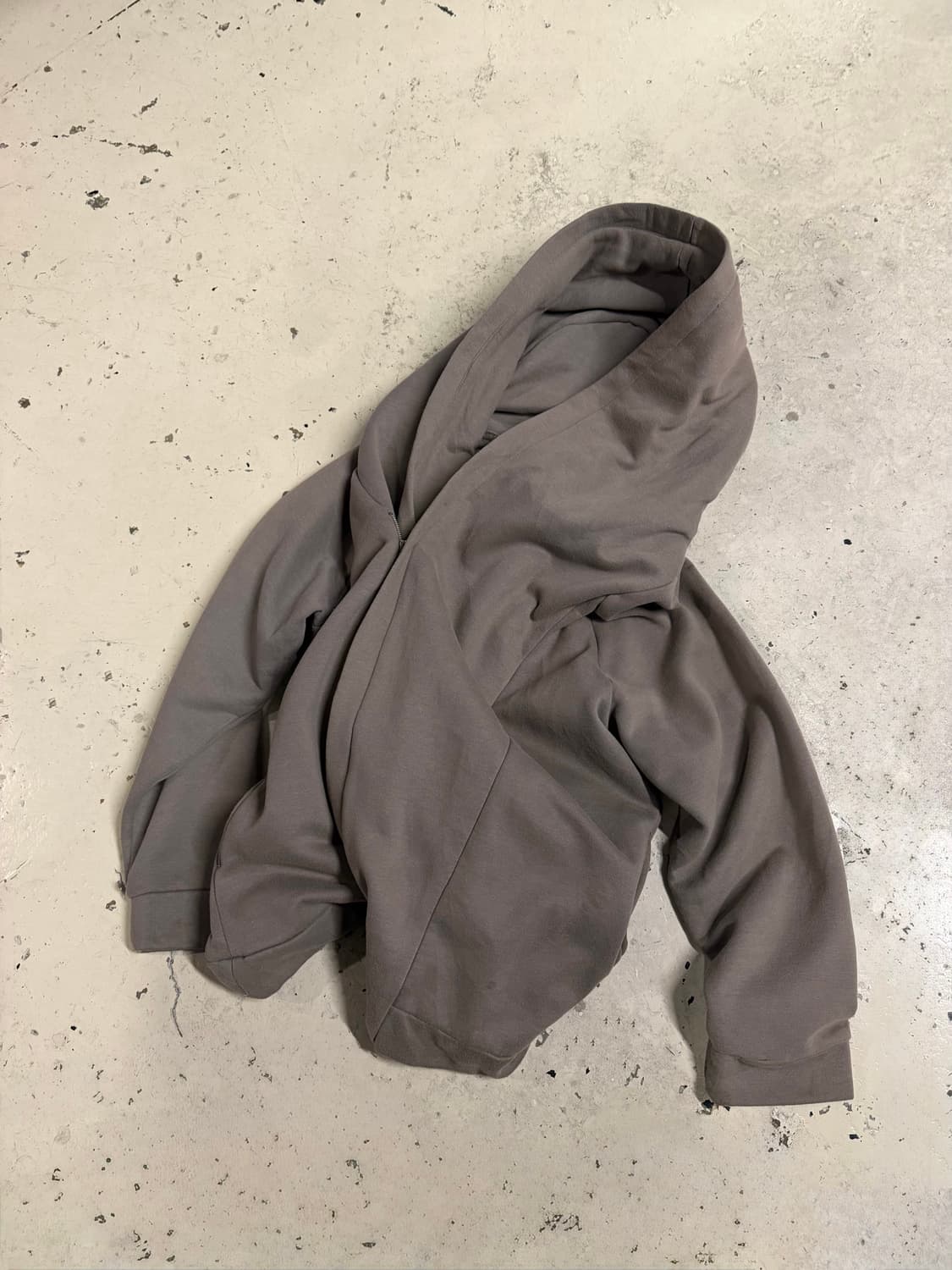 big hood side zipper hood zip-up 상품이미지6