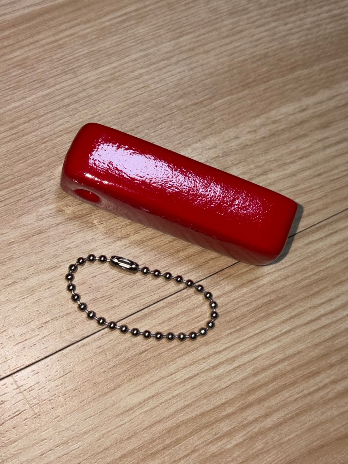 슈프림 플로팅 키링 레드컬러 상품이미지2