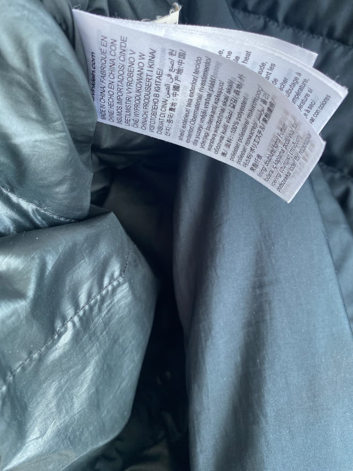 캘빈클라인진스 경량 패딩 L 상품이미지7