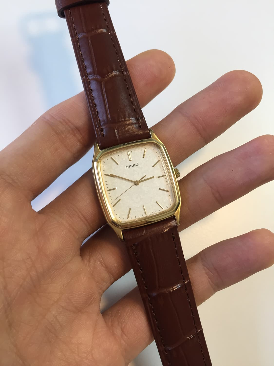 80s seiko chariot gold quartz 상품이미지2