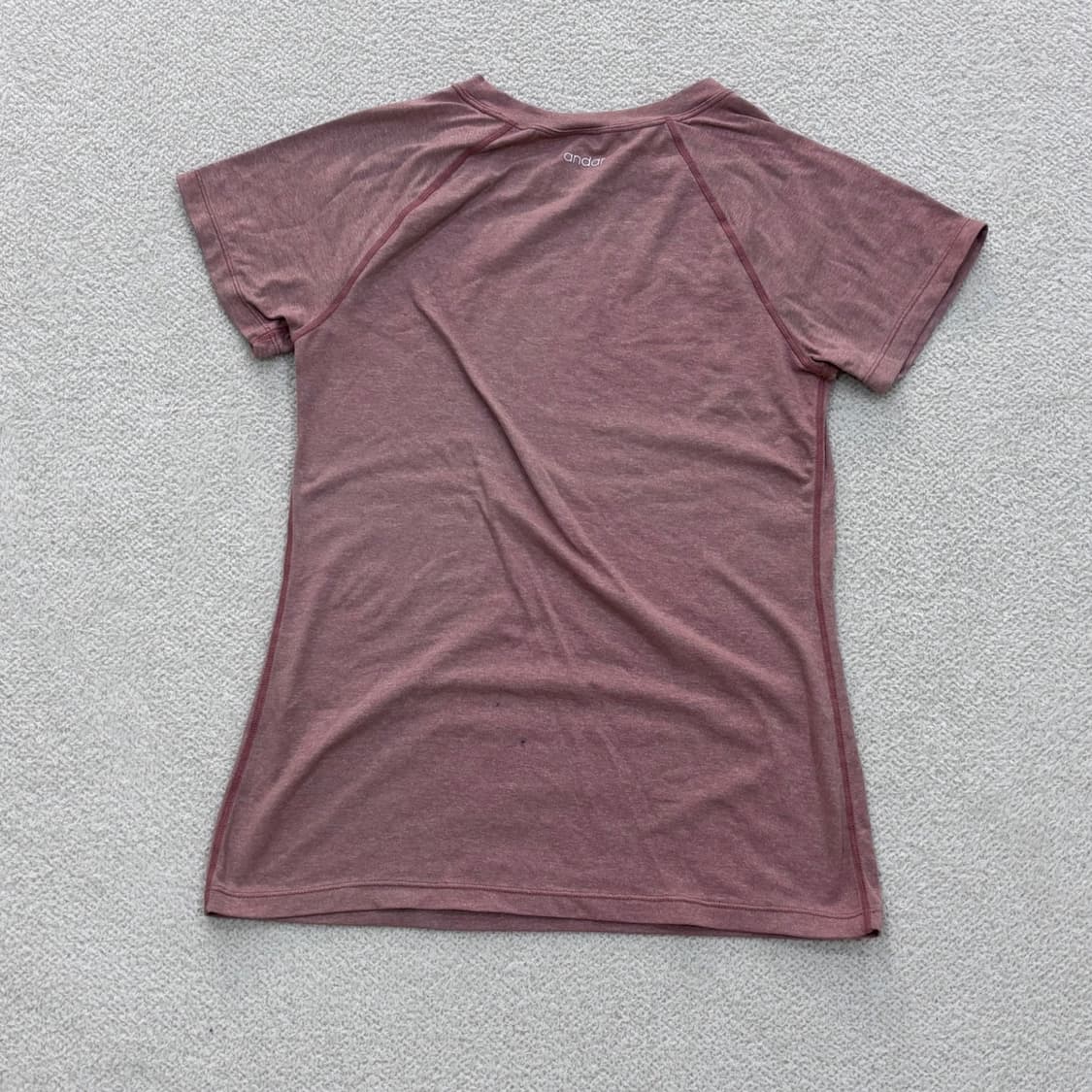 4 안다르 여성 요가 반팔 티셔츠 0330E 상품이미지2