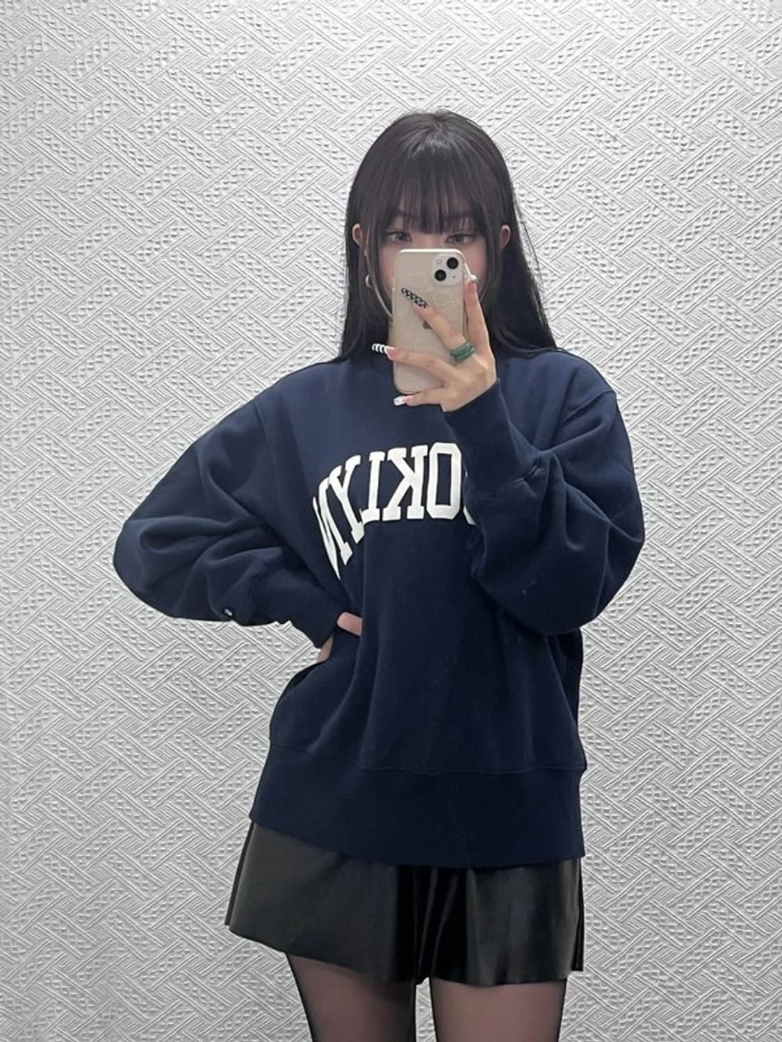 유니온 아카이브 올드스쿨 빈티지 레터링 맨투맨 M C10423 상품이미지1