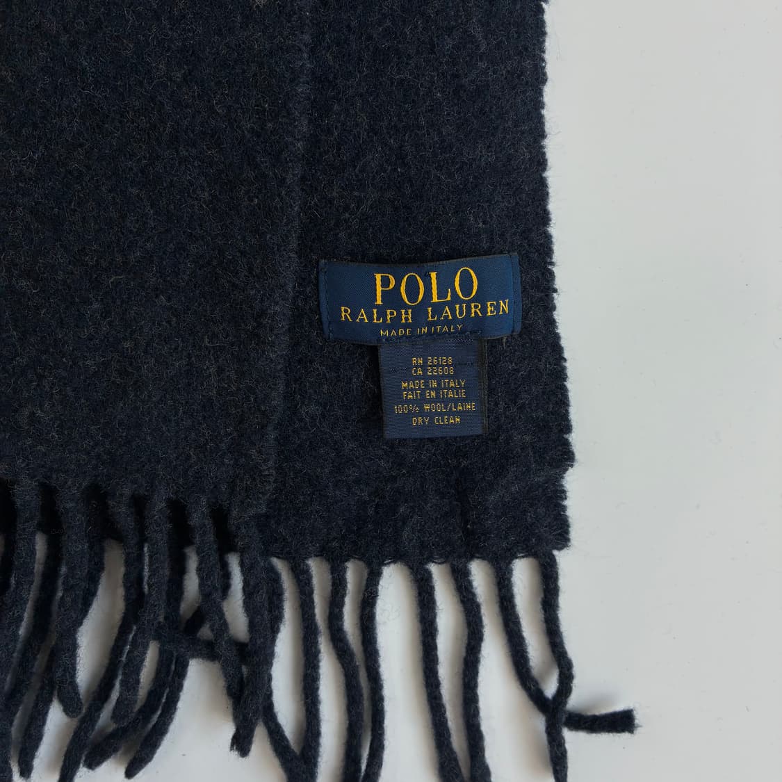 Polo  폴로 랄프로렌 차콜 울 머플러  상품이미지4