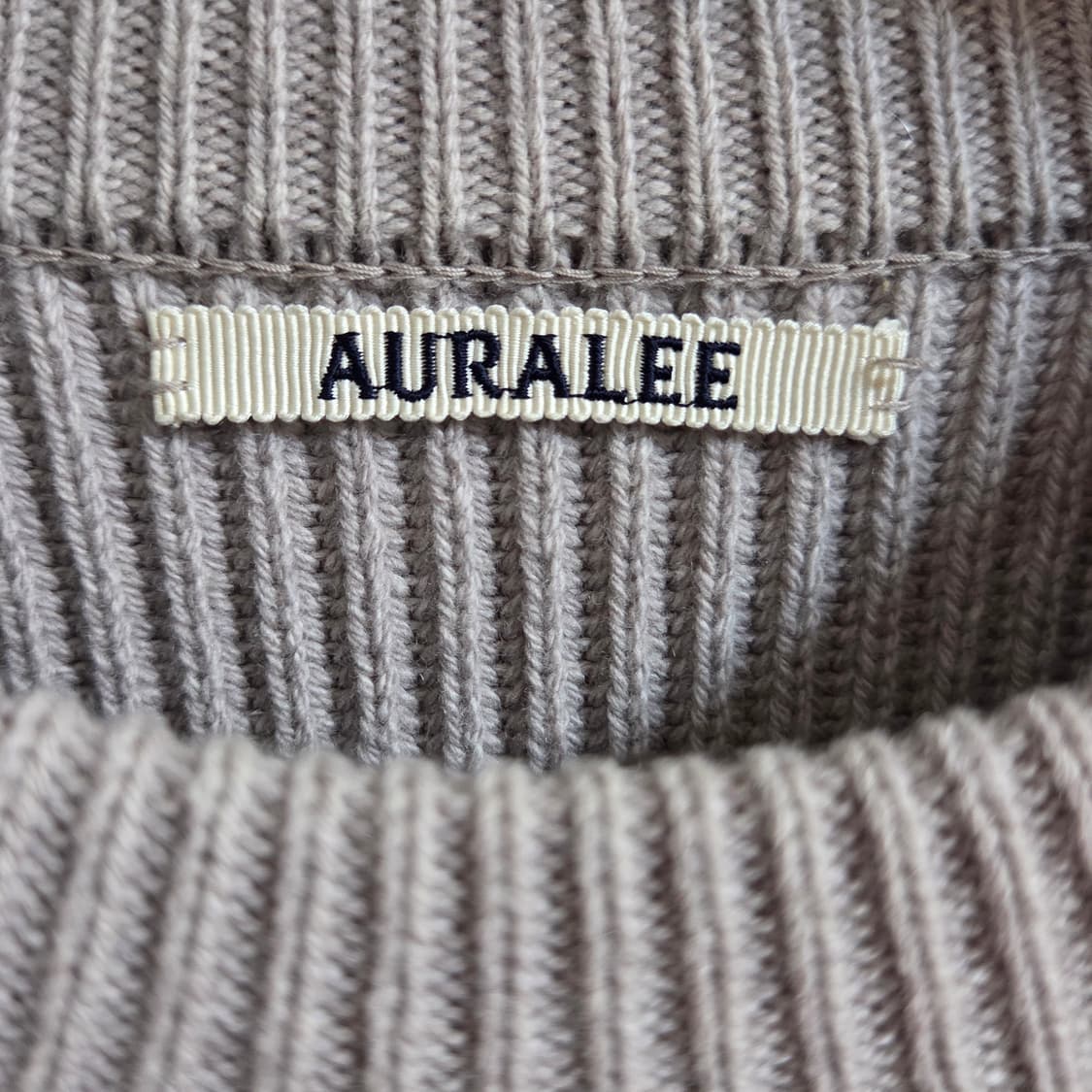 (4) 오라리 슈퍼 파인 울 니트 상품이미지2