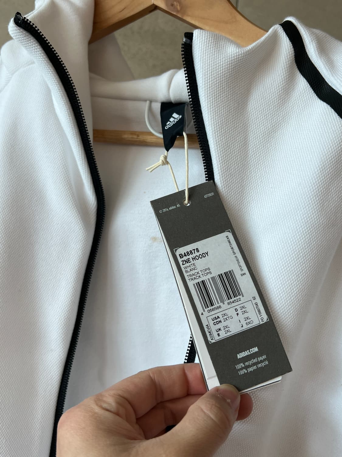 [110/2XL] [새제품] 아디다스 야상 바람막이 (가볍고 탄탄함) 상품이미지7