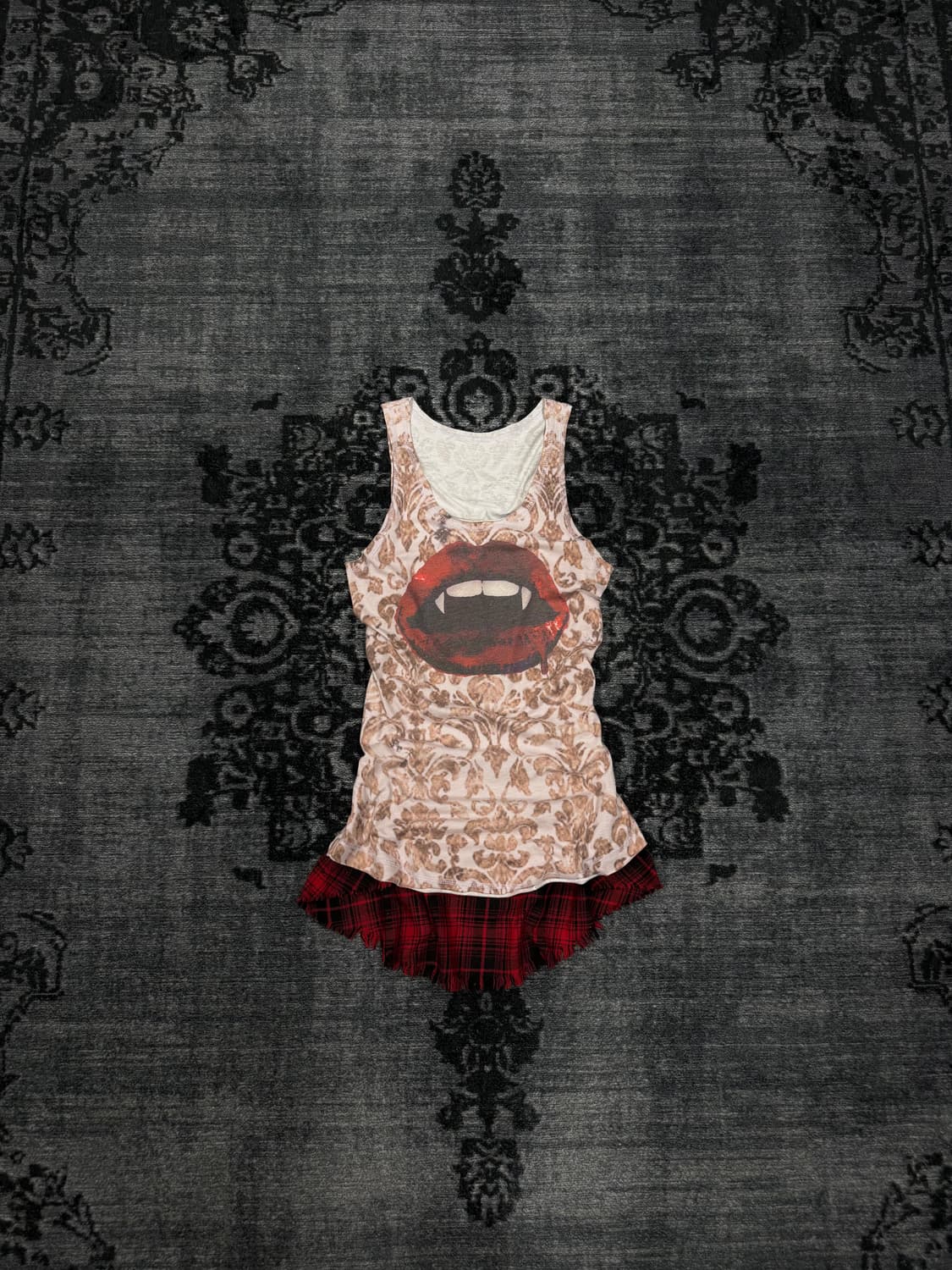 Vamps layered baroque lip sleeveless 상품이미지1