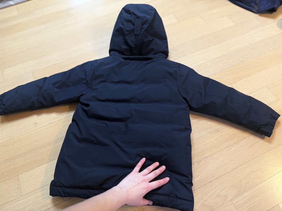 콜럼비아 키즈 구스다운패딩 130사이즈 상품이미지7