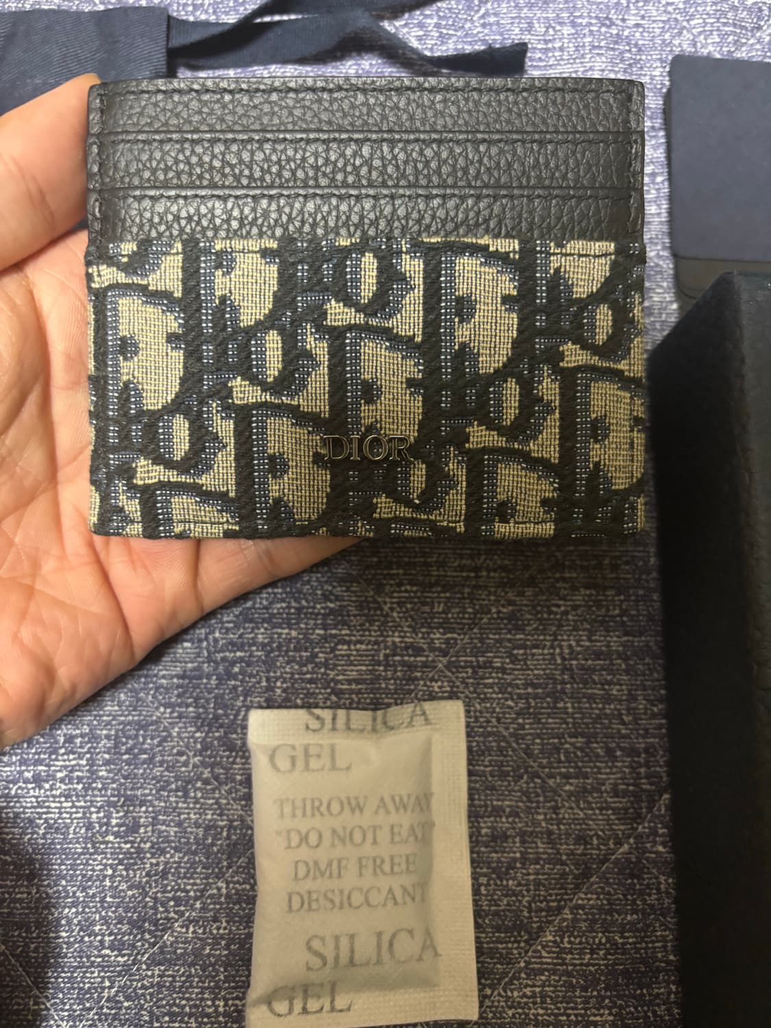 디올 오블리크 카드지갑 새상품급 상품이미지2