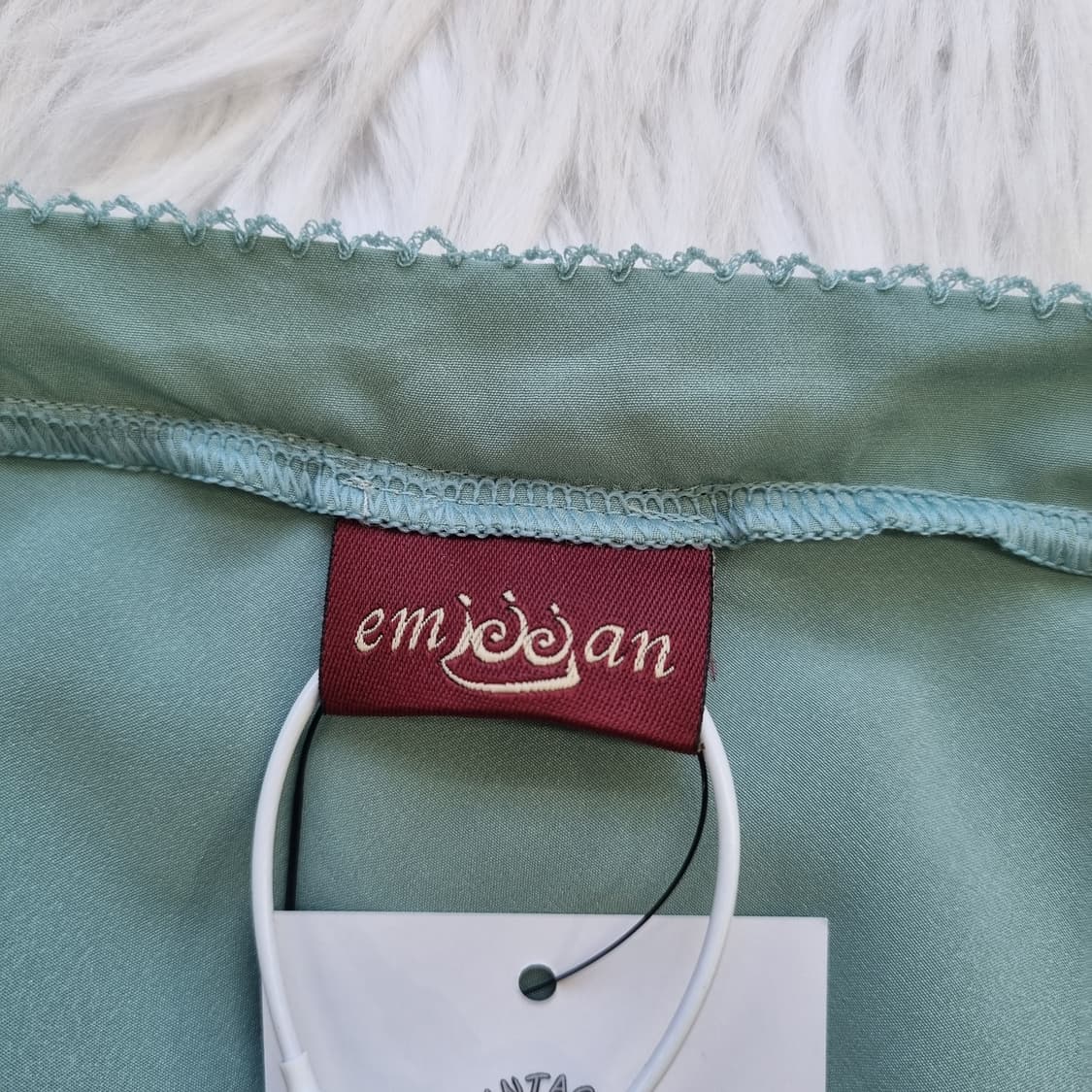 골드 테이핑 포인트 민트 캐미솔 탑  1737 상품이미지6