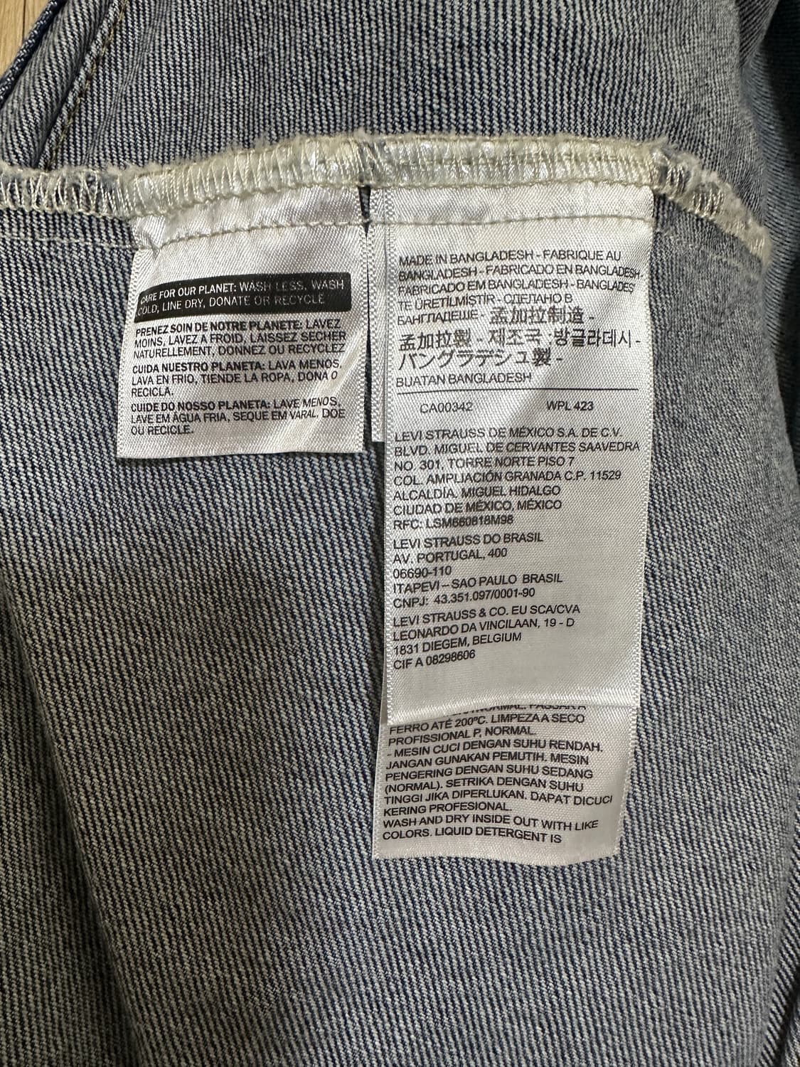 리바이스 데님자켓(루즈핏) 상품이미지6