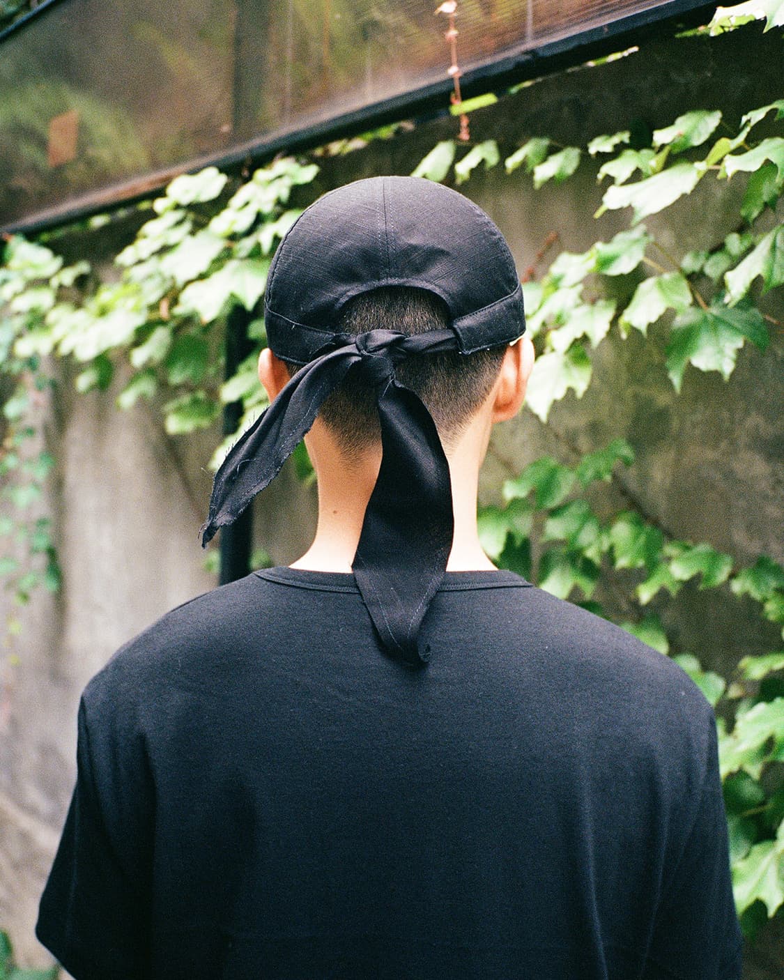  Frayed Slub Bind Cap_Black 상품이미지2
