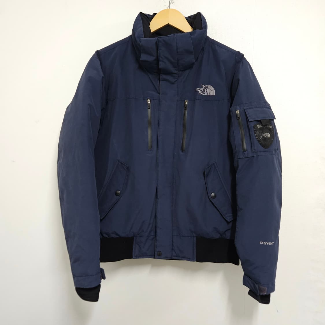 택포) 노스페이스 구스다운 숏패딩 블루종 95 M 상품이미지1