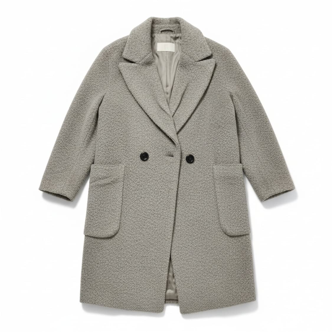 kuho 회색 하프 코트 상품이미지1