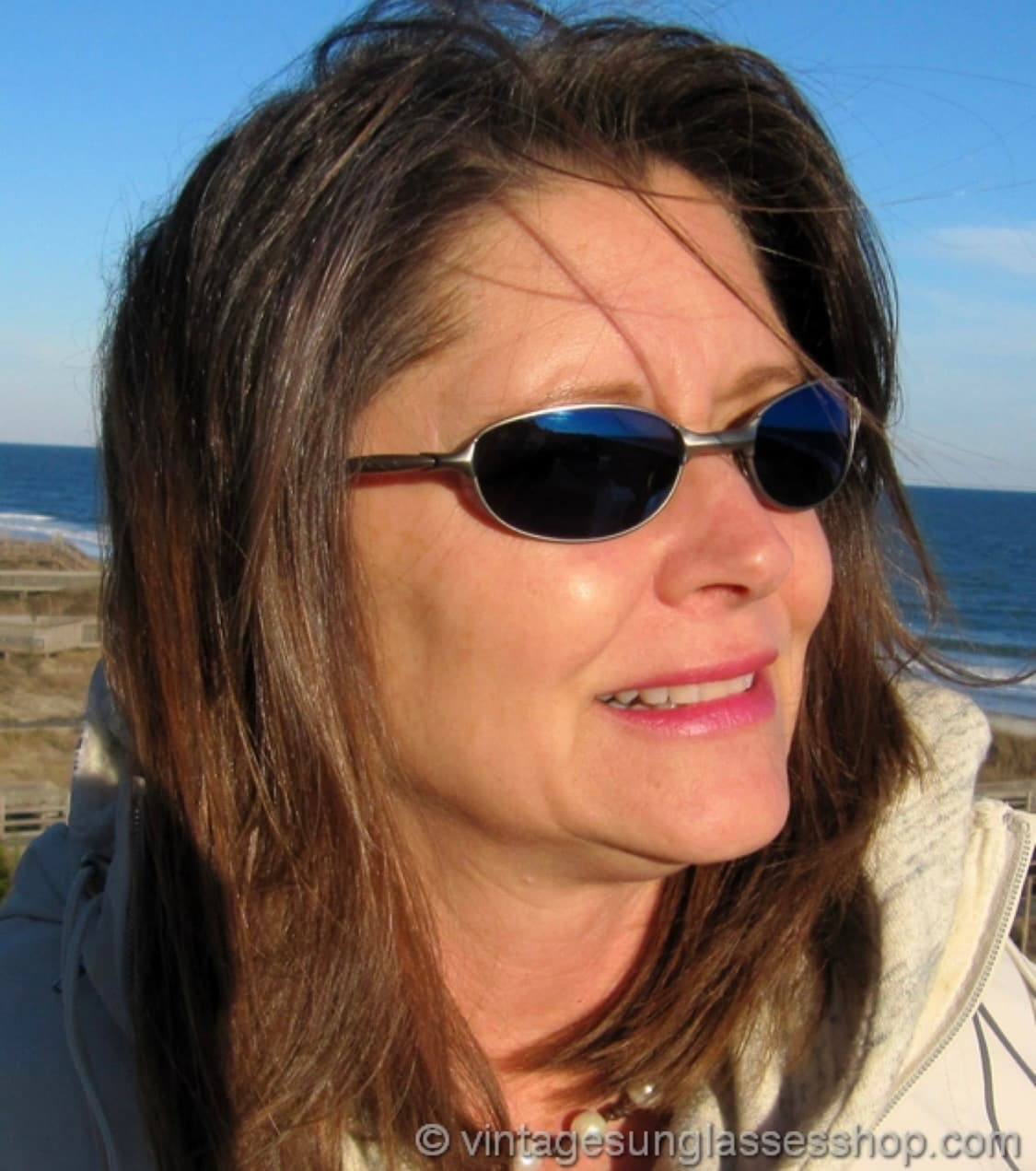 오클리 선글라스 E wire 2.1 실버 미사용 새제품 상품이미지9