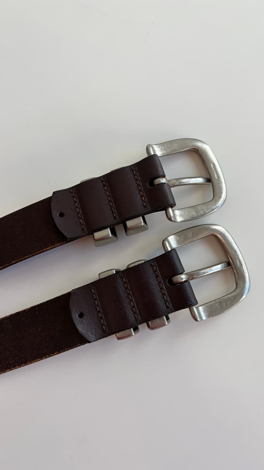 알엠윌리엄스 솔리드 레더 벨트 상품이미지3