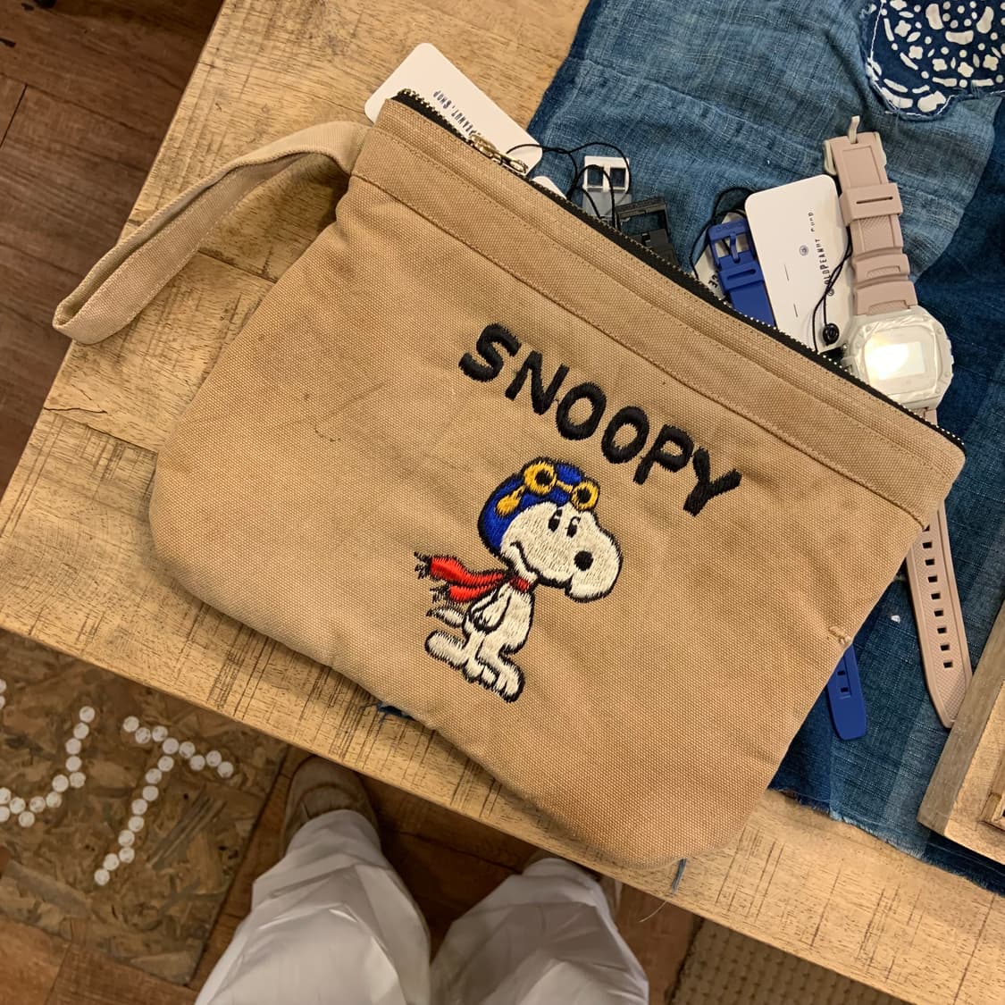 빈티지 리워크 파우치 상품이미지2