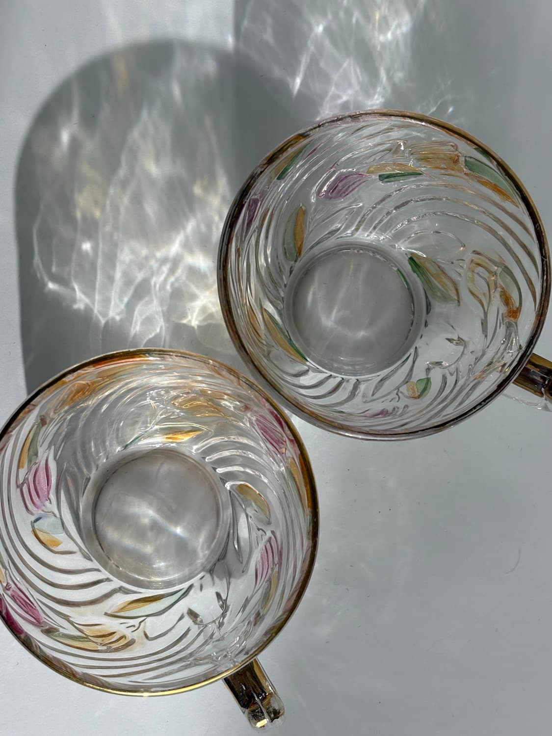 Pastel Swirl Glass Cup Set 상품이미지6