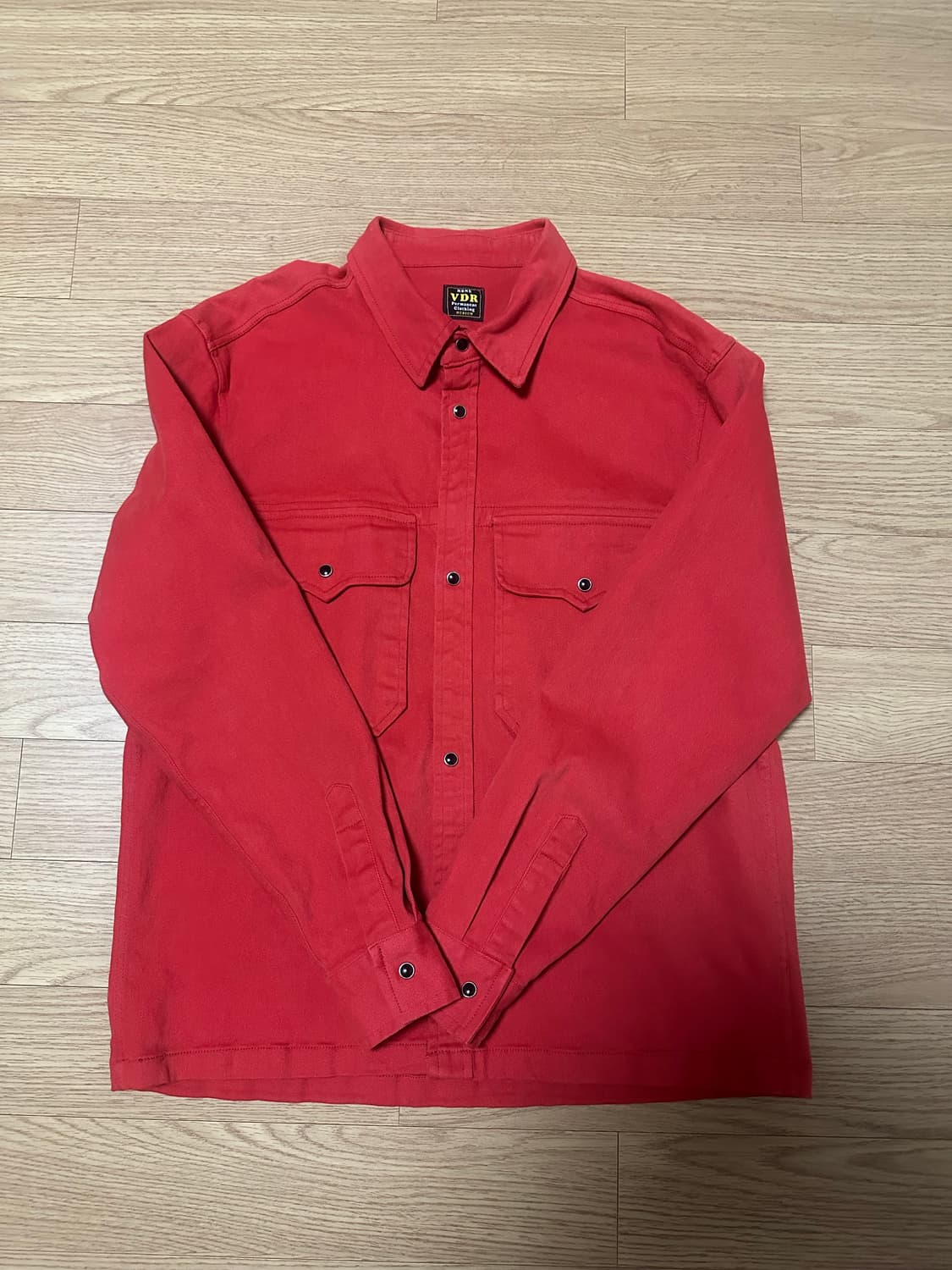 vdr 2포켓 더스트 엔지니어 셔츠 M 상품이미지1
