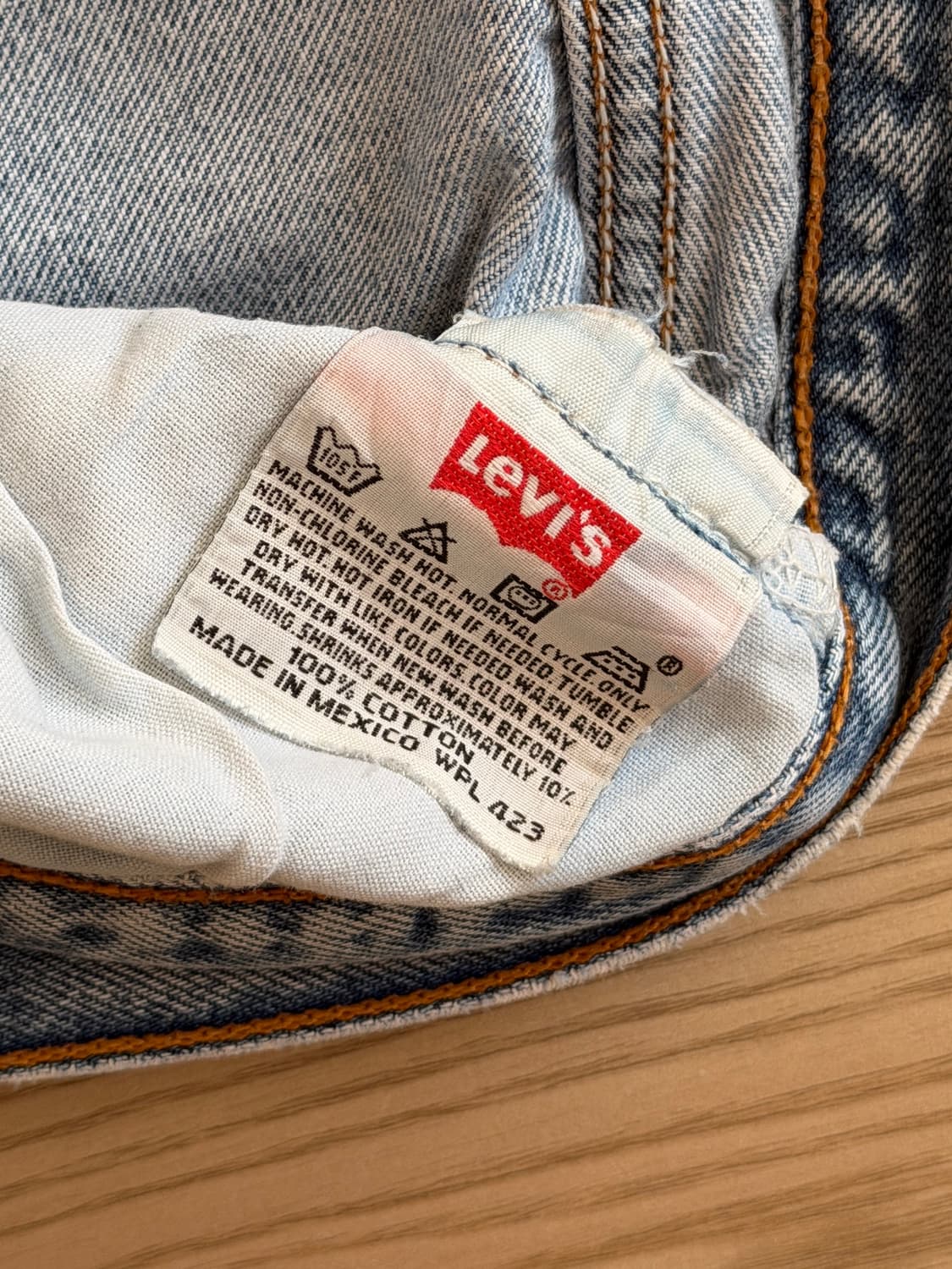 리바이스 501xx 34*36 made in maxico 상품이미지3