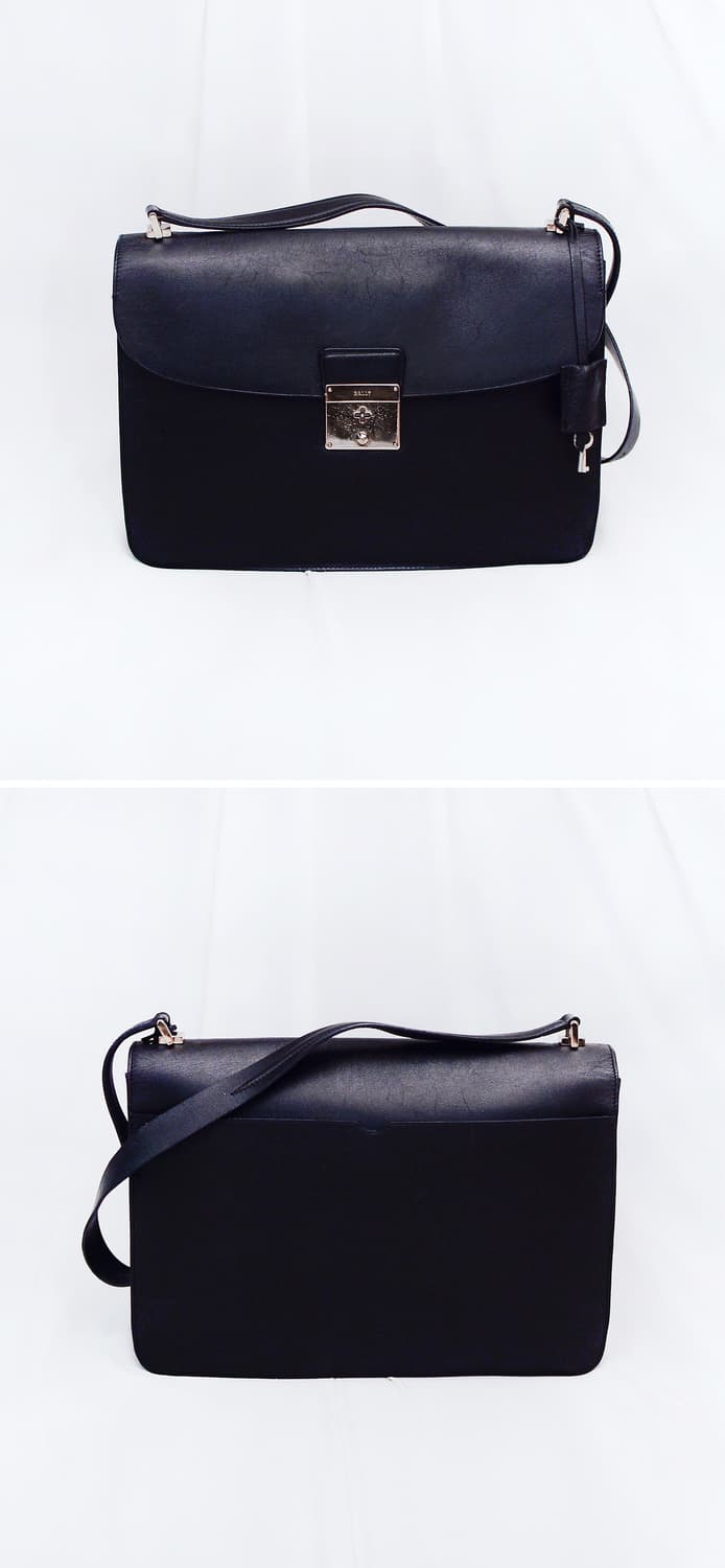 발리 (BALLY) 로아노 클래식 패드락 베지터블 레더 플랩 숄더백 상품이미지2