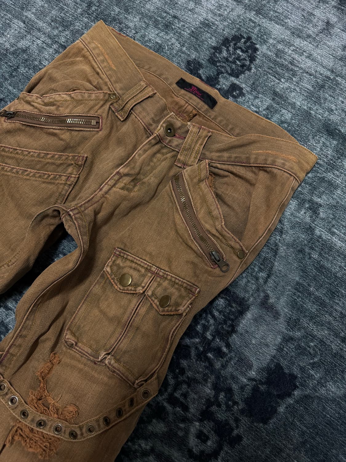 Midas 00s archive grunge gimick cargo de 상품이미지3