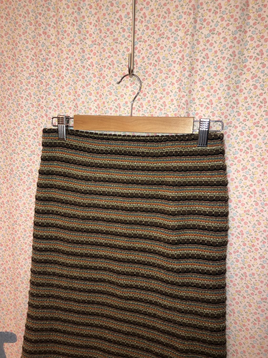 pattern knit skirt 상품이미지2